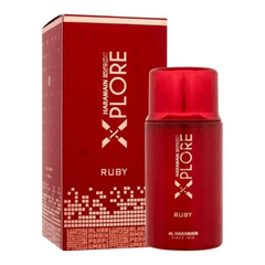 AL Haramain XPLORE ruby spray 100ML - PERFUMEAL HARAMAIN®The GrBazaar of BrandsAL Haramain XPLORE ruby spray 100ML