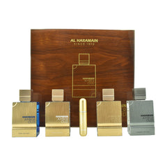Al Haramain Amber Oud Gift Set – 4×60ml Sprays (Amber Oud Collection)