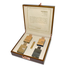 Al Haramain Amber Oud Gift Set – 4×60ml Sprays (Amber Oud Collection)