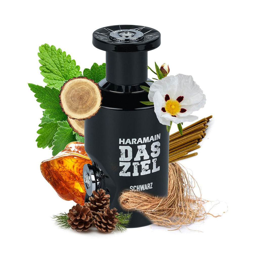 AL Haramain Das Ziel Schwarz extrait de Parfum 100ML - PERFUMEAL HARAMAIN®The GrBazaar of BrandsAL Haramain Das Ziel Schwarz extrait de Parfum 100ML