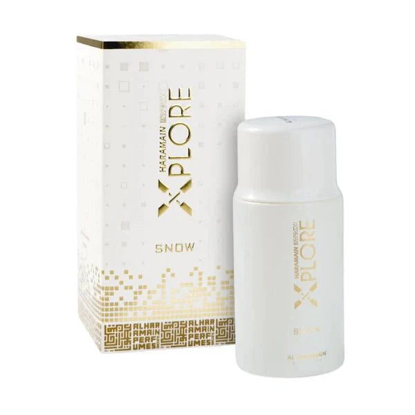 AL Haramain XPLORE snow spray 100ML - PERFUMEAL HARAMAIN®The GrBazaar of BrandsAL Haramain XPLORE snow spray 100ML