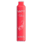VAPY VIBES 2500 PUFFS NO NICOTINE SMOOTHIE WATERMELON WITH ICE EFFECT