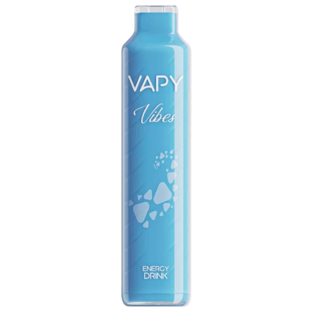 VAPY VIBES 2500 PUFFS NO NICOTINE ENERGY DRINK