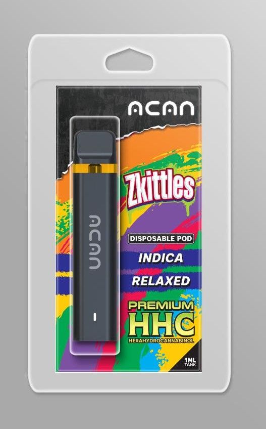 ACAN® HHC Disposable Pods 99% CBD - Zkittles - Relaxed